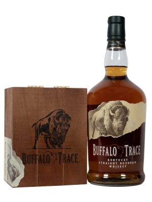 Buffalo Trace Robusto Box with Buffalo Trace Bourbon Package