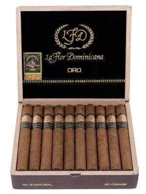 La Flor Dominicana Oro Natural No. 5