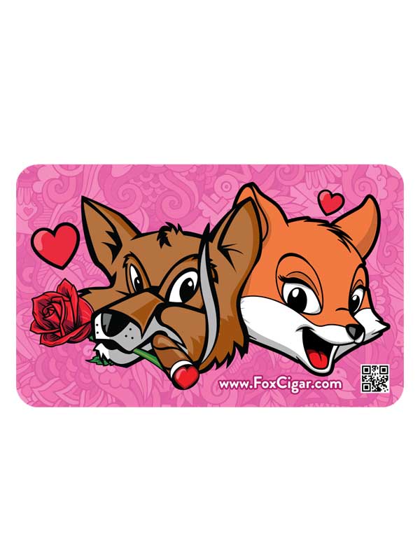 Love Fox Cigar Gift Card