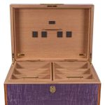 2026 Limited Edition OpusX Serie “Heaven & Earth” Purple Rain — Big Purple Dream Humidor
