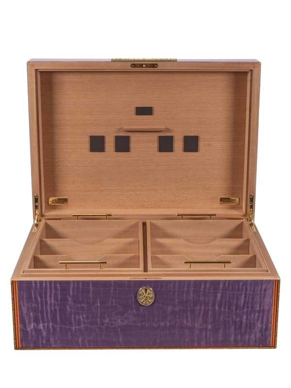 2026 Limited Edition OpusX Serie “Heaven & Earth” Purple Rain — Big Purple Dream Humidor