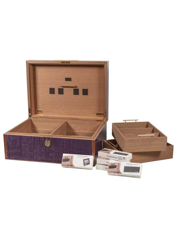 2026 Limited Edition OpusX Serie “Heaven & Earth” Purple Rain — Big Purple Dream Humidor