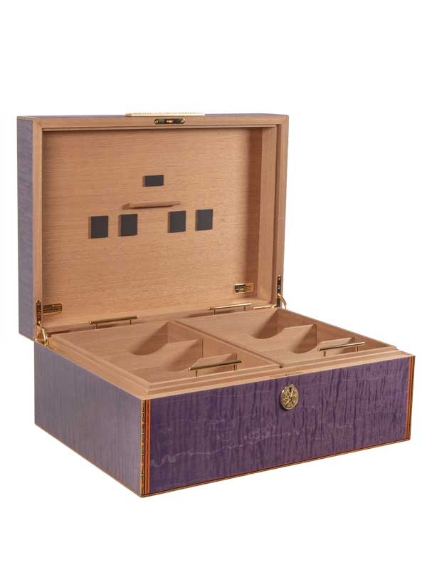 2026 Limited Edition OpusX Serie “Heaven & Earth” Purple Rain — Big Purple Dream Humidor