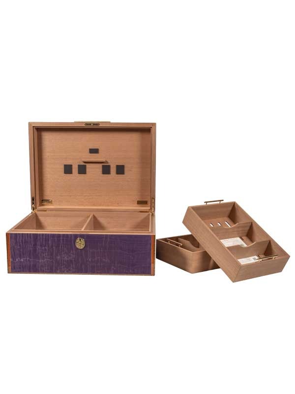 2026 Limited Edition OpusX Serie “Heaven & Earth” Purple Rain — Big Purple Dream Humidor
