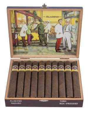 Aladino Maduro Toro Box-Pressed