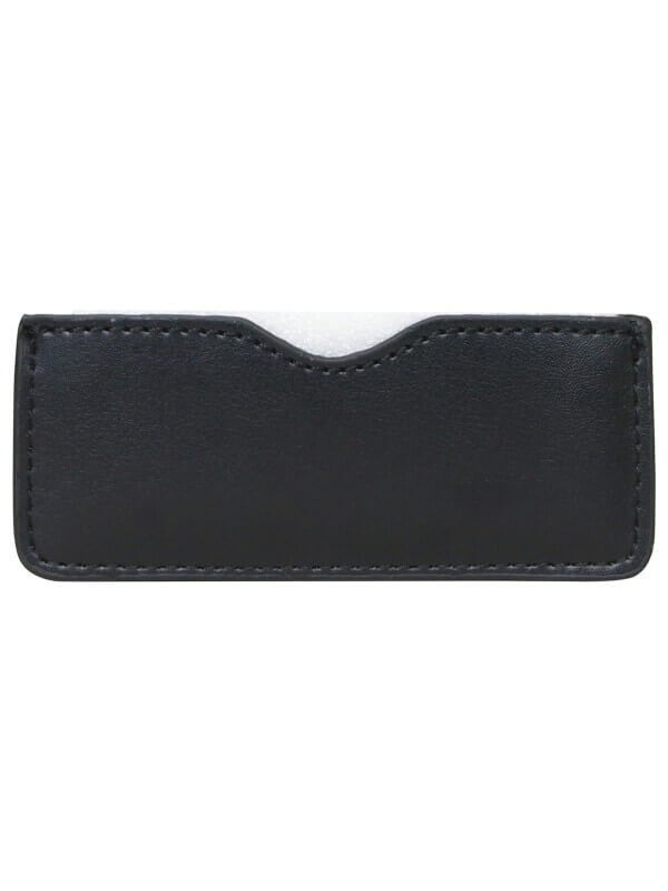 Black Leather Cutter Case