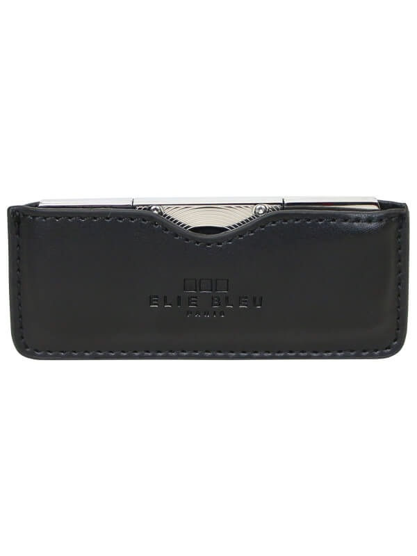 Black Leather Cutter Case