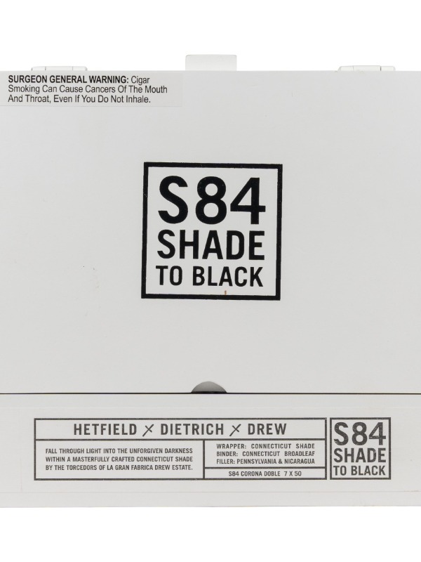 Blackened S84 Shade to Black Corona Doble