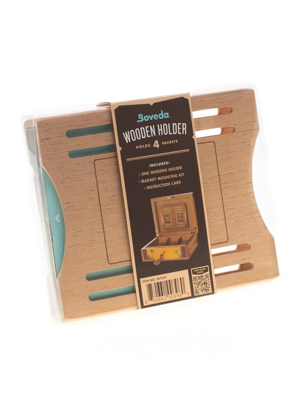 Boveda Wooden Holder 4 Pack