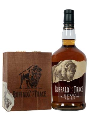 Buffalo Trace Robusto Box with Buffalo Trace Bourbon Package