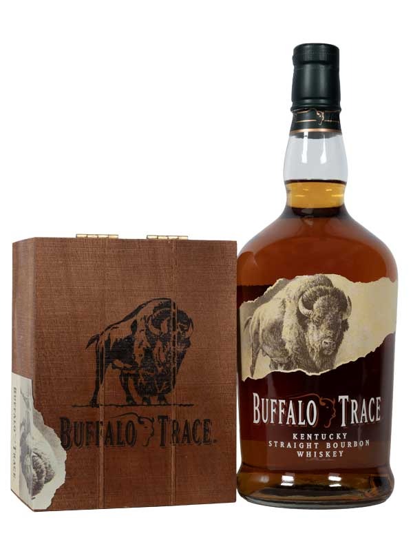 Buffalo Trace Robusto Box with Buffalo Trace Bourbon Package