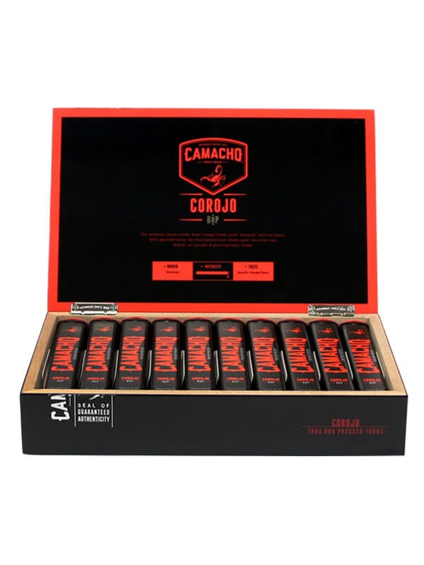 Camacho Corojo Box-Pressed Toro Tubos