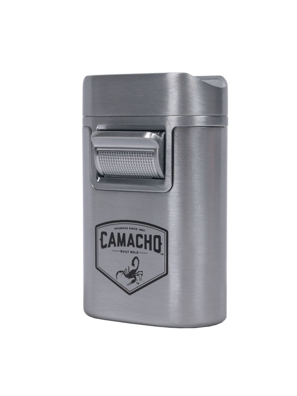 Camacho Brawn Quad Torch Table Lighter by Lotus – Chrome