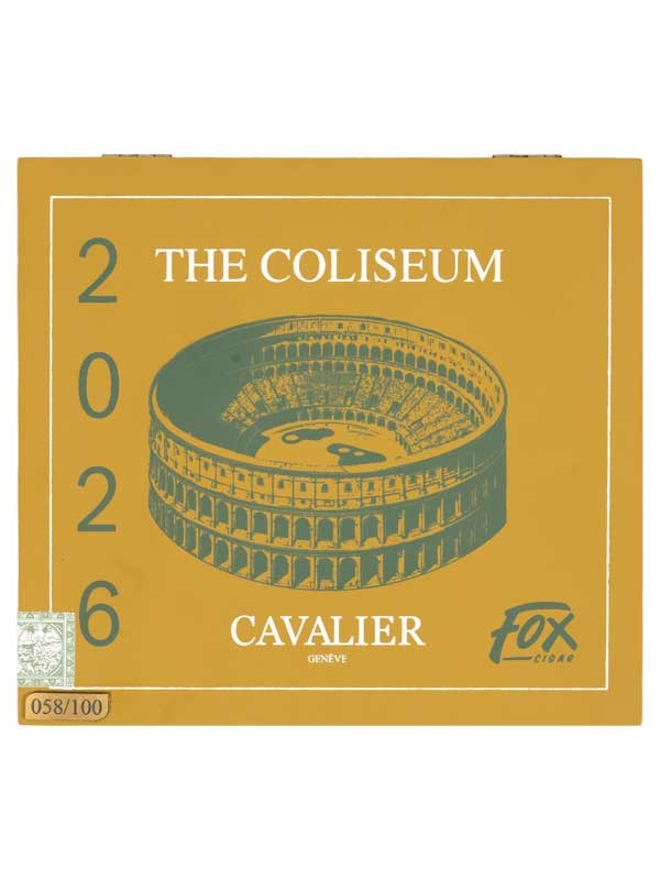 Cavalier x Fox Cigar The Coliseum