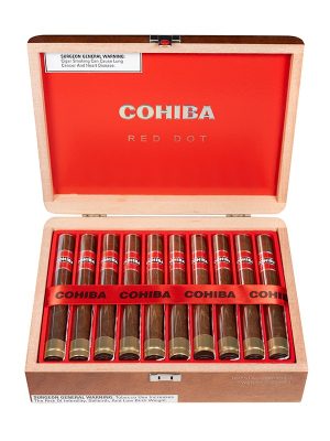 Cohiba Red Dot Crystal Corona Tubo
