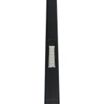 Colibri Aura Flat Flame Lighter Black Chrome