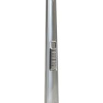 Colibri Aura Flat Flame Lighter Brushed Chrome