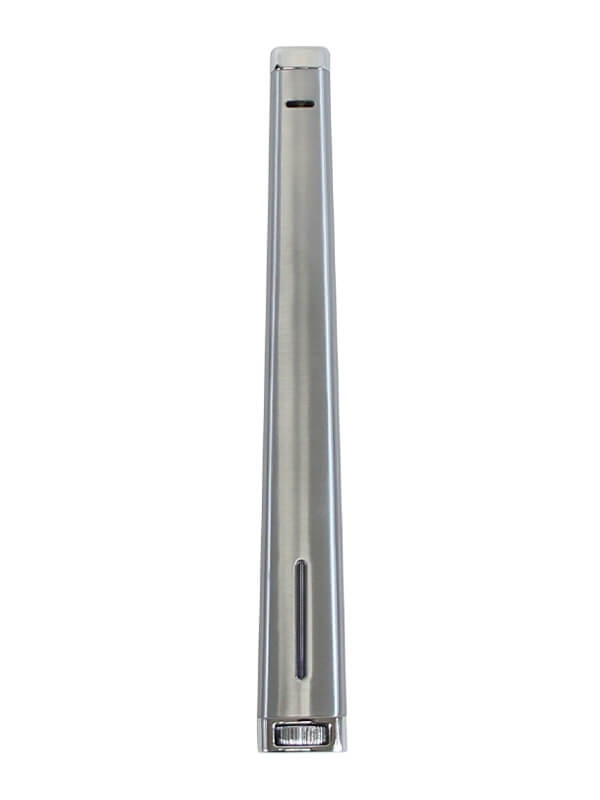 Colibri Aura Flat Flame Lighter Brushed Chrome