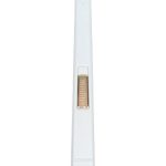 Colibri Aura Flat Flame Lighter White Rose Gold