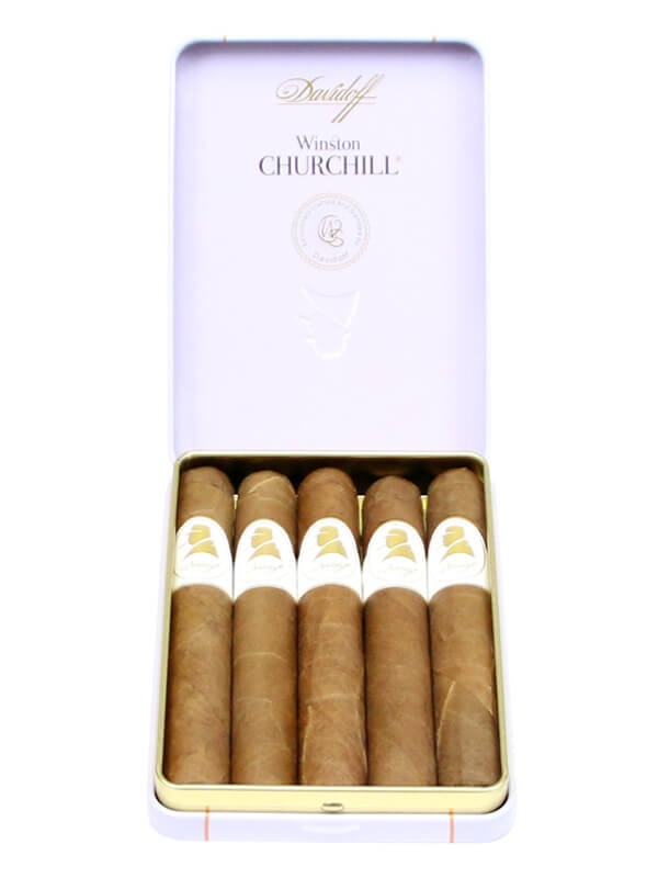Davidoff Winston Churchill Petit Panetela Tin