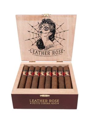 Deadwood Tobacco Co. Leather Rose Petite Corona