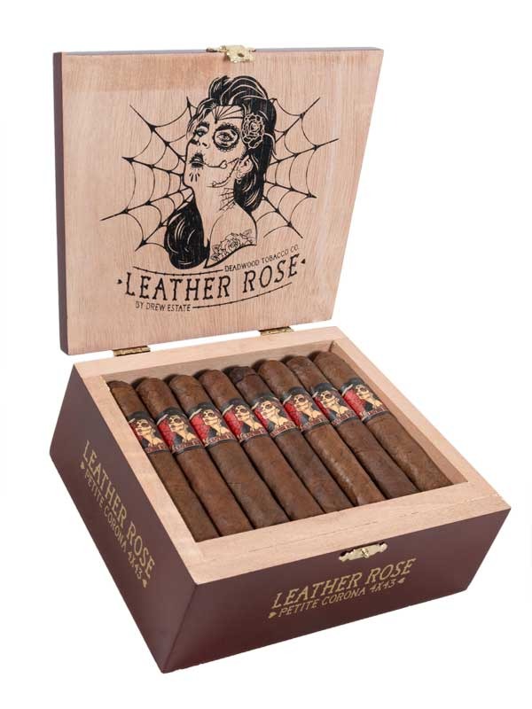 Deadwood Tobacco Co. Leather Rose Petite Corona