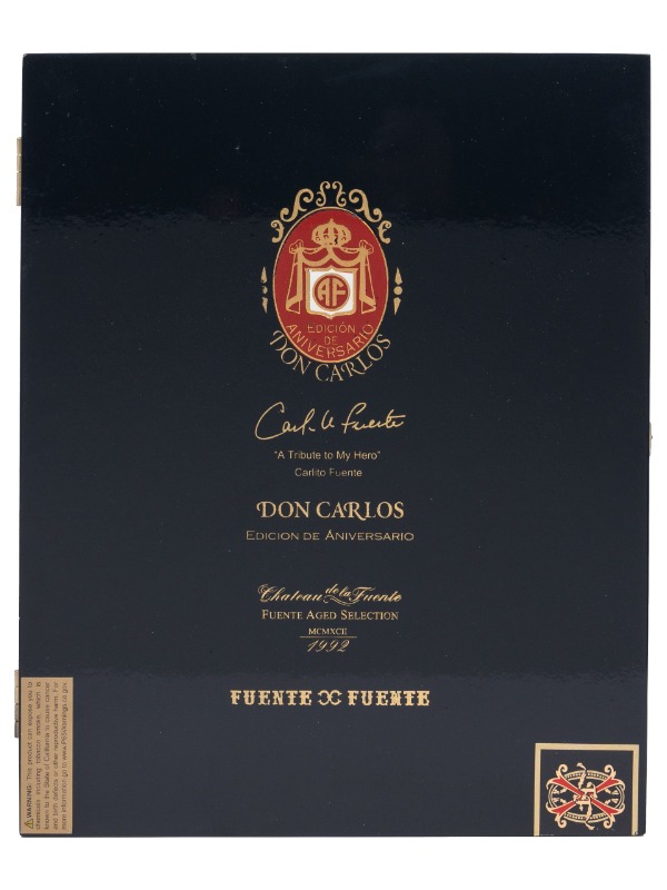 Don Carlos Edicion de Aniversario Double Robusto Tubo
