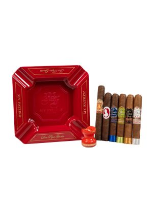 Don Pepín Celebration Ashtray Kit - Red