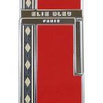 Elie Bleu J-14 Jet Alba Red Marquetry Lighter EBJ1453