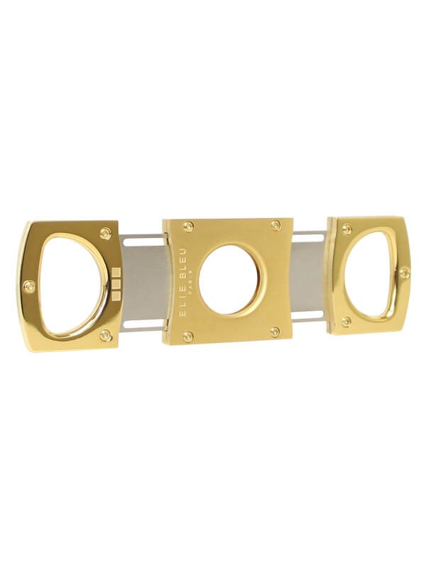Elie Bleu Polished Satin Gold Tone Cutter EBC1006