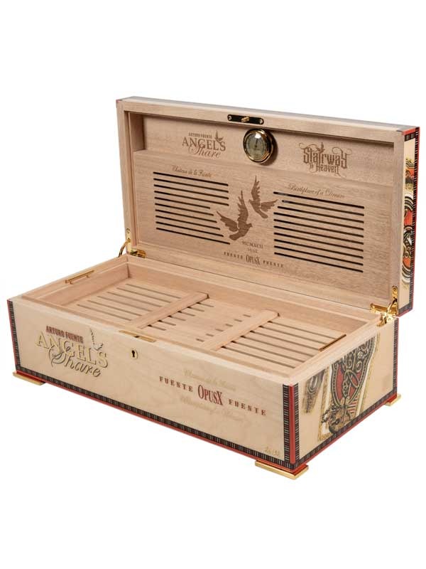 Elie Bleu OpusX Angel’s Share “Stairway to Heaven” Humidor Collection (Natural Sycamore)