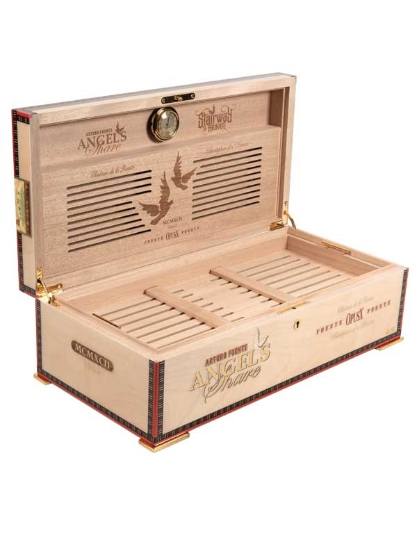 Elie Bleu OpusX Angel’s Share “Stairway to Heaven” Humidor Collection (Natural Sycamore)