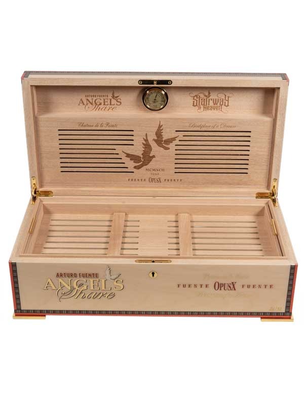 Elie Bleu OpusX Angel’s Share “Stairway to Heaven” Humidor Collection (Natural Sycamore)
