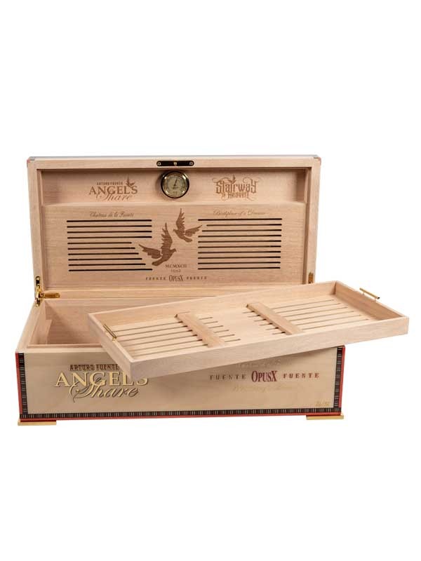 Elie Bleu OpusX Angel’s Share “Stairway to Heaven” Humidor Collection (Natural Sycamore)