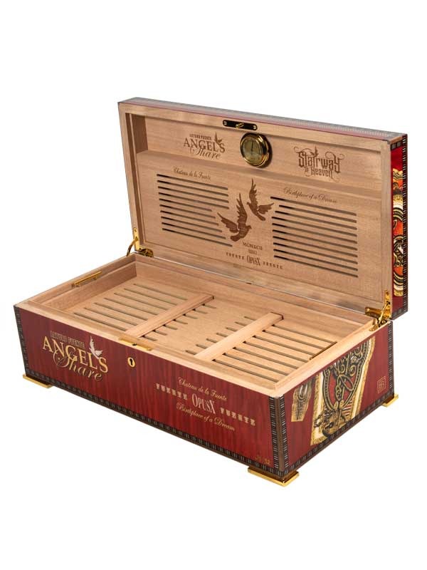 Elie Bleu OpusX Angel’s Share “Stairway to Heaven” Humidor Collection (Red Sycamore)