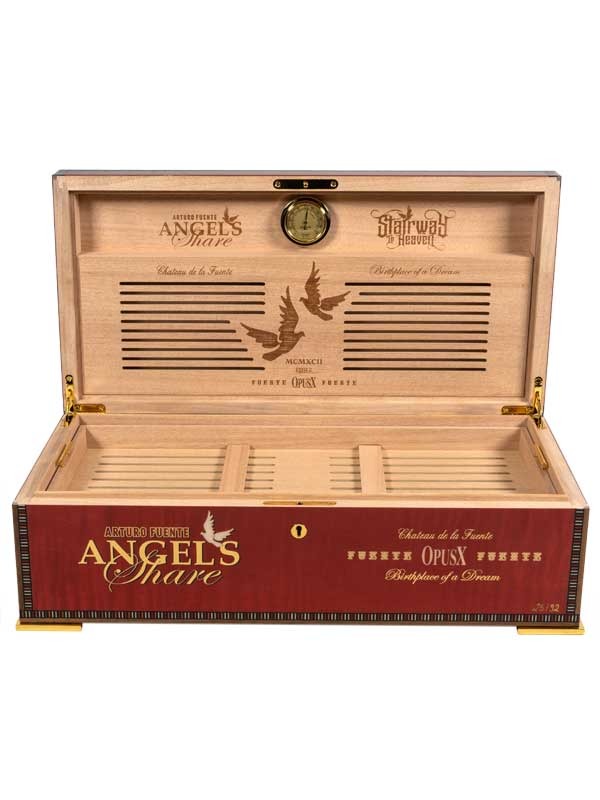 Elie Bleu OpusX Angel’s Share “Stairway to Heaven” Humidor Collection (Red Sycamore)