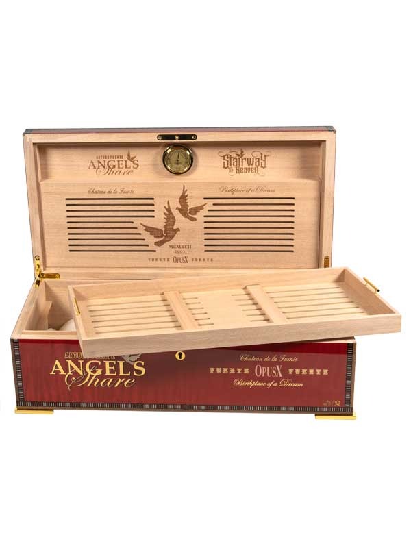 Elie Bleu OpusX Angel’s Share “Stairway to Heaven” Humidor Collection (Red Sycamore)
