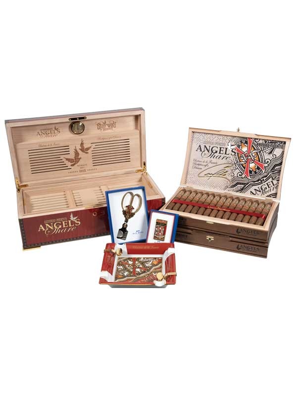 Elie Bleu OpusX Angel’s Share “Stairway to Heaven” Humidor Collection (Red Sycamore)