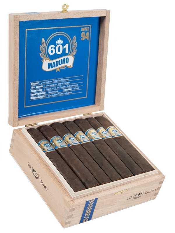 Espinosa 601 Blue Label Maduro Gordo