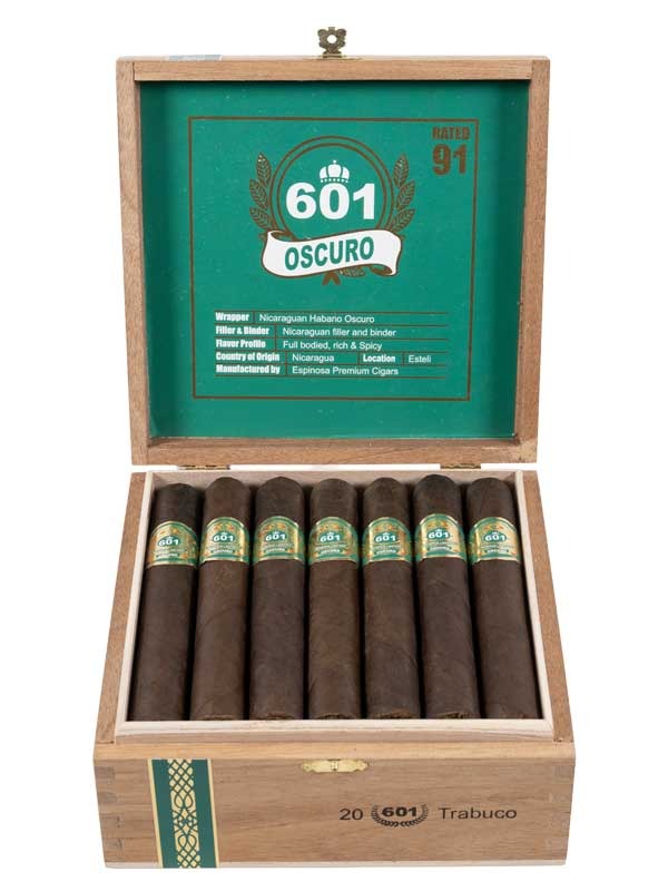 Espinosa 601 Green Label Oscuro Trabuco
