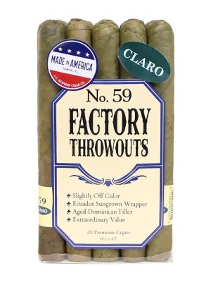 Factory Throwouts No. 59 Claro