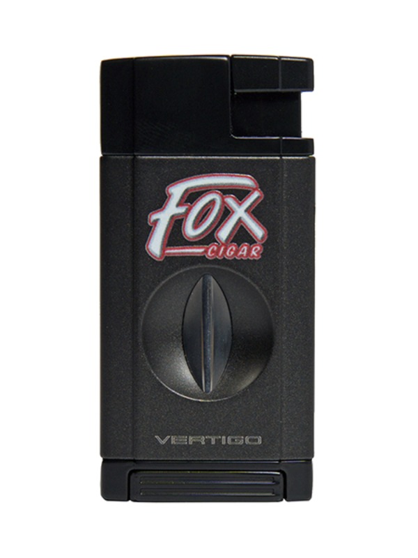 Fox Black Vertigo Saber Lighter with V-cut