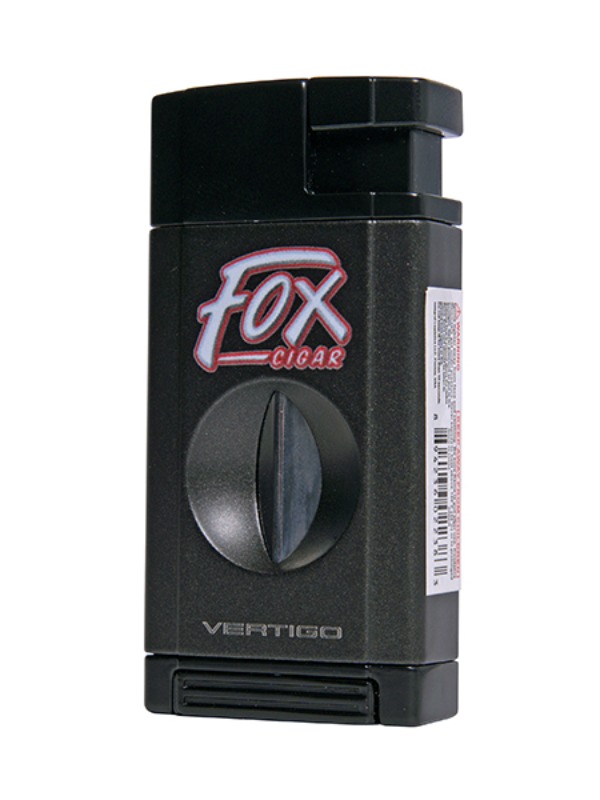 Fox Black Vertigo Saber Lighter with V-cut