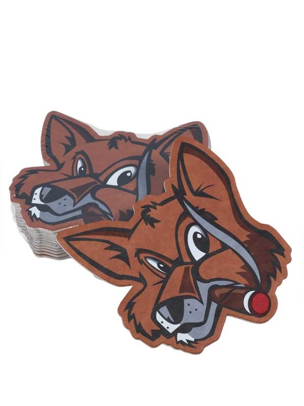 Fox Cigar Drink Coasters (12pk)