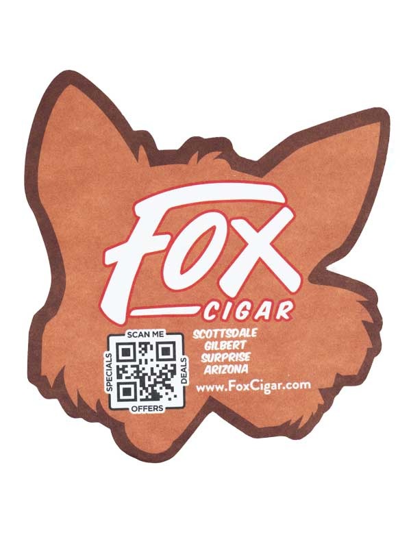 Fox Cigar Drink Coasters (12pk)