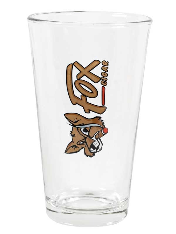 Fox Cigar Pint Glass Set