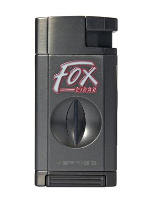Fox Gunmetal Vertigo Saber Lighter with V-cut