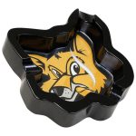 Fox Head Melamine Black Ashtray