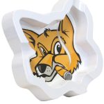 Fox Head Melamine White Ashtray