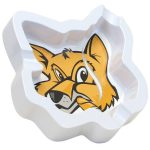 Fox Head Melamine White Ashtray